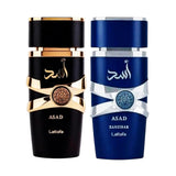 Lattafa Asad Set 2pcs Men EDP 100ml/ Asad Zanzibar EDP 100ml