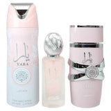 Lattafa Yara Woman Set 3 Pz EDP 100ml/ Deo. Spray 200ml/ Hair Míst 50ml