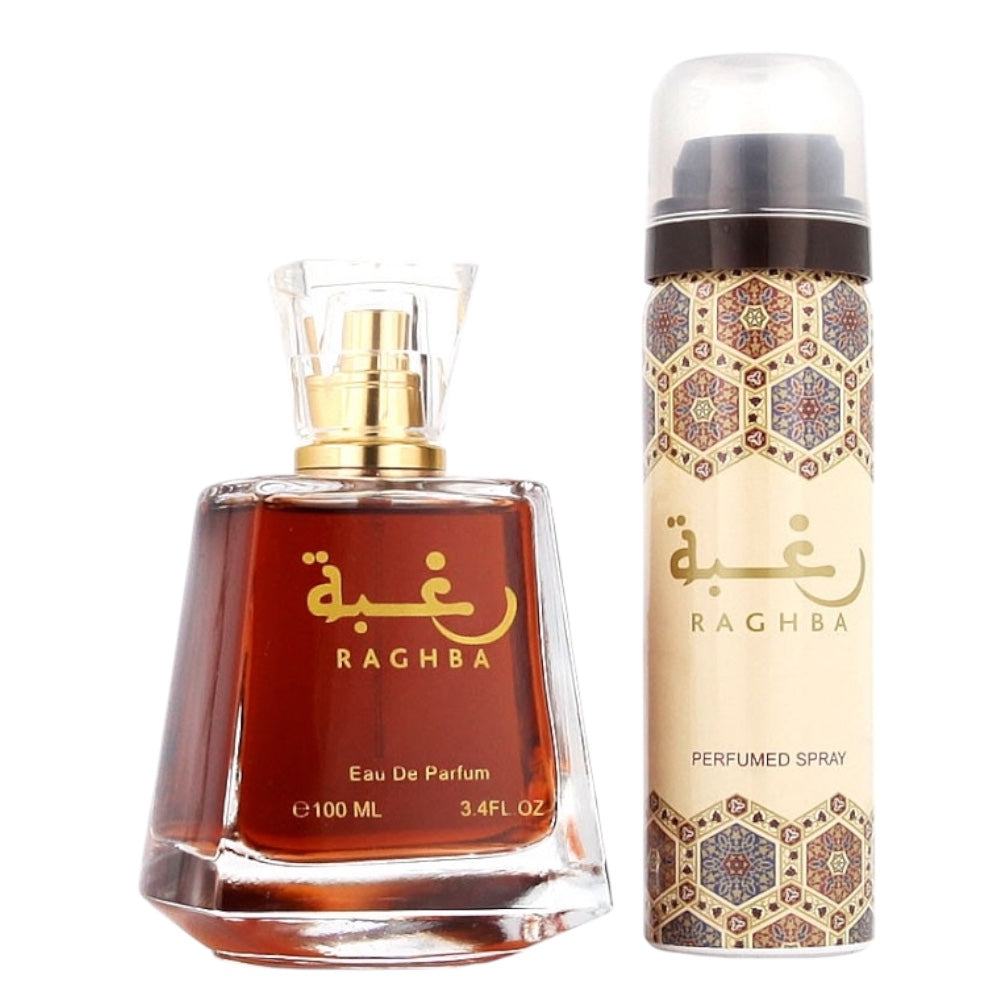 Lattafa Raghba Unisex EDP 100ml/ Deo 50ml