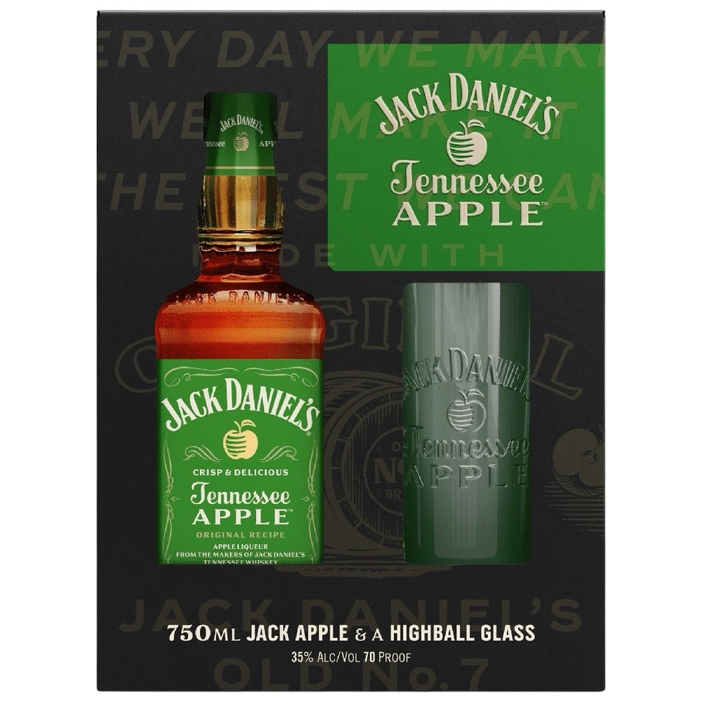 Jack Daniels Apple + Vaso 750ml