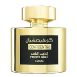 Lattafa Confidential Private Gold Unisex EDP 100ml