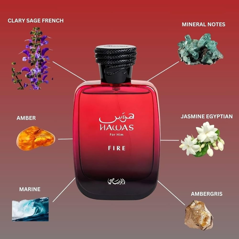 Rasasi Hawas Fire Men EDP 100ml