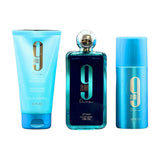 Afnan 9AM Unisex Dive 3pz EDP 100ml/ Body Shower 150ml/ Desodorante 150ml