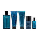 Davidoff Cool Water Men 5 Pcs EDT 117ml/ bálsamo 74ml/ desodorante 74ml/ Body Shower 74ml/ Mini EDT 14ml