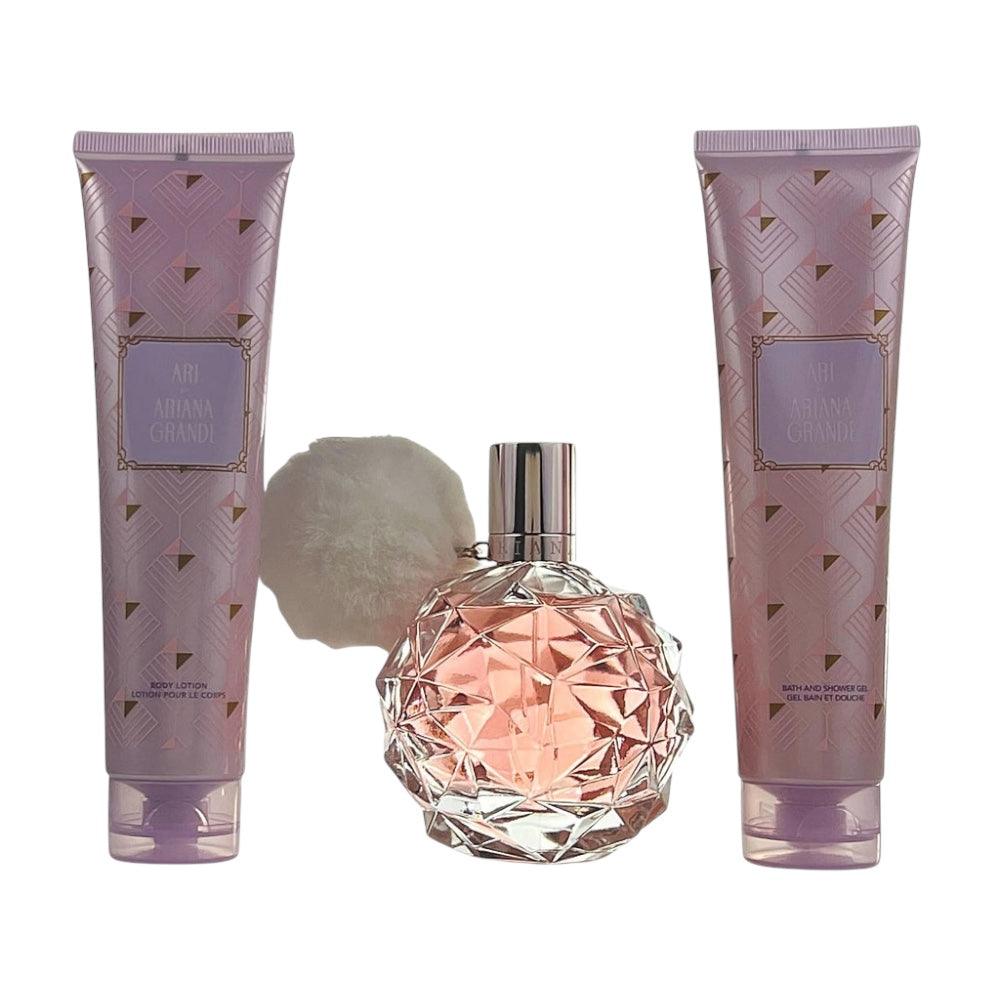 Ariana Grande Ari Woman Set 3pcs EDP 100ml/ Body Lotion 100ml/ Bath And Body 100ml