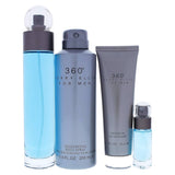 Perry Ellis 360 Men set 4 Pz EDT 100ml/ Body Lotion 200ml/ Shower Gel 90ml/ EDT 7.5ml