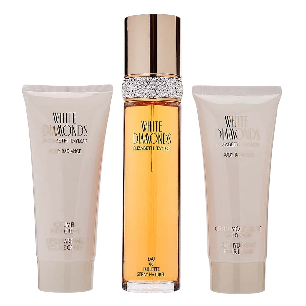 Elizabeth Taylor White Diamond Woman Set 3 pz EDT 100ml/ Body Lotion 100ml/ Shower Gel 100ml