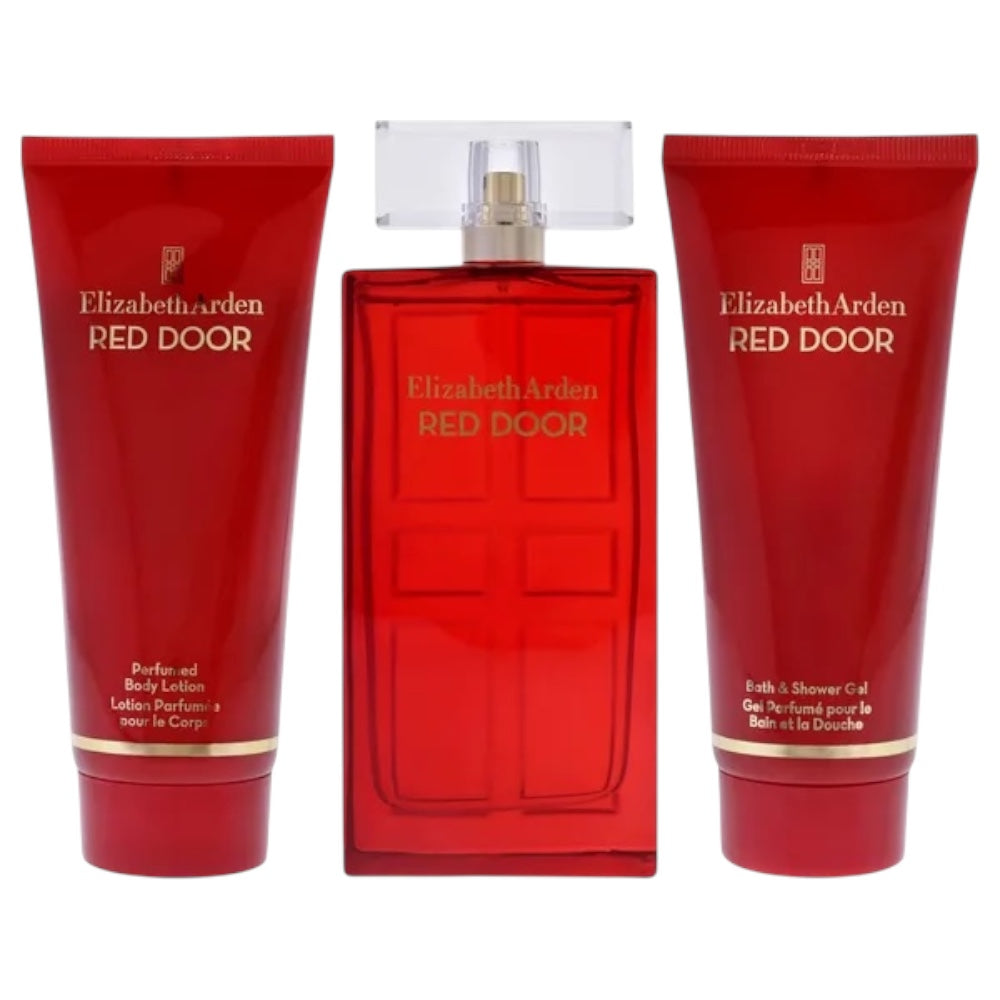 Elizabeth Arden Red Door Woman Set 3 Pz EDT 100ml/ Body Lotion 100ml/ Shower Gel 100ml