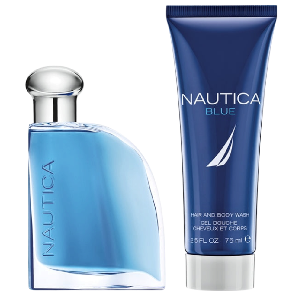Nautica Blue Men Set 3 Pz EDT 50ml/ Shower Gel 75ml/ Bag