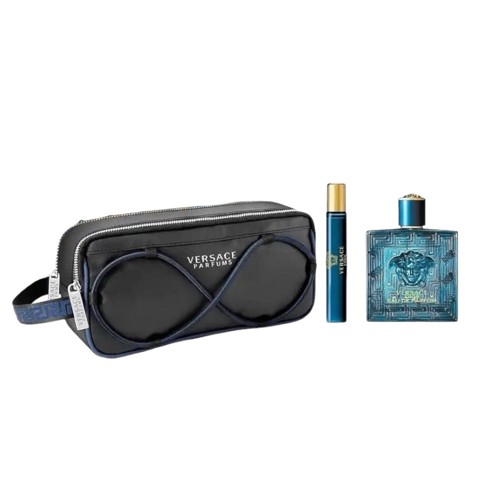 Versace Eros Men 3 Pz EDT 100ml/EDP10ml/ bag
