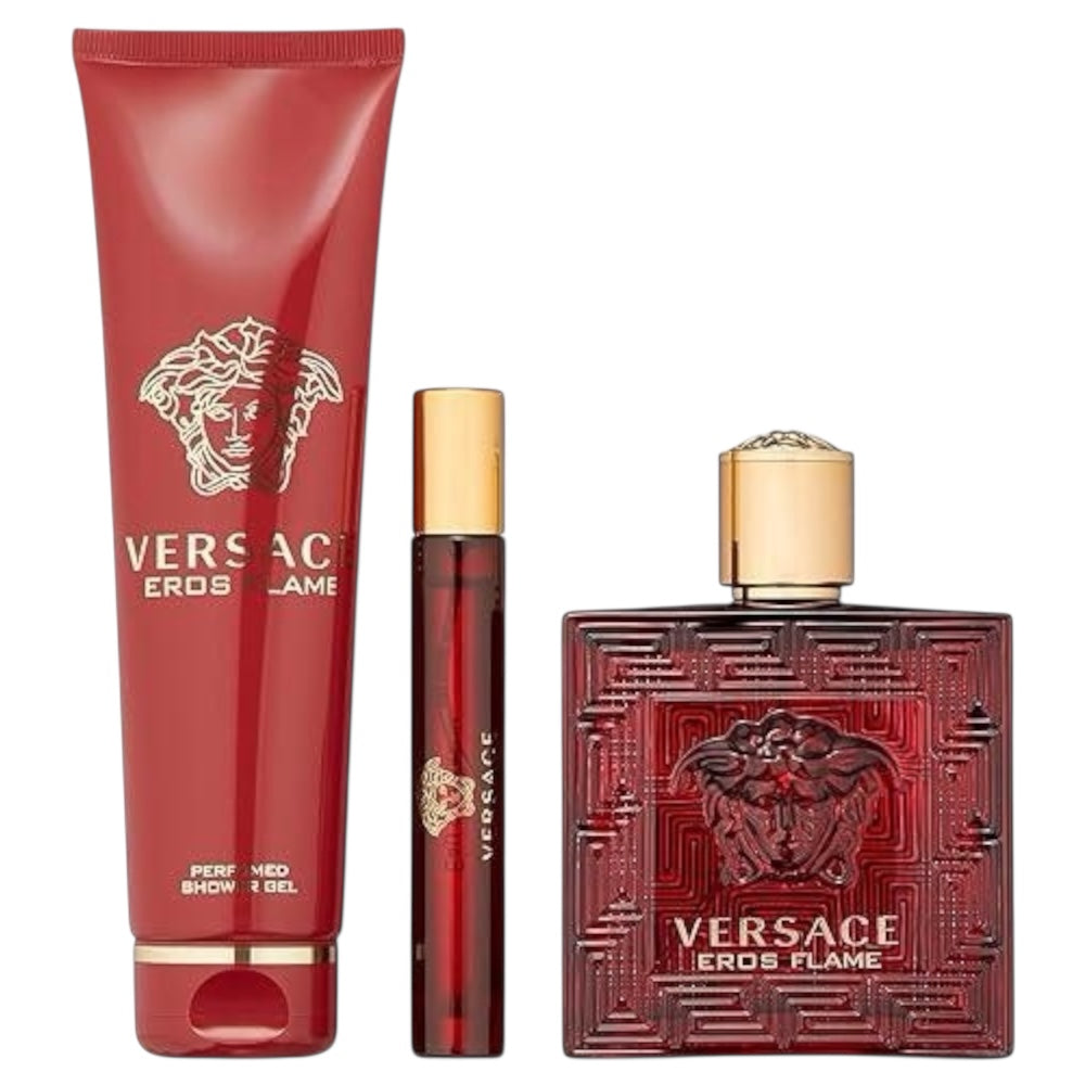 Versace Eros Flame Men EDP 3pcs