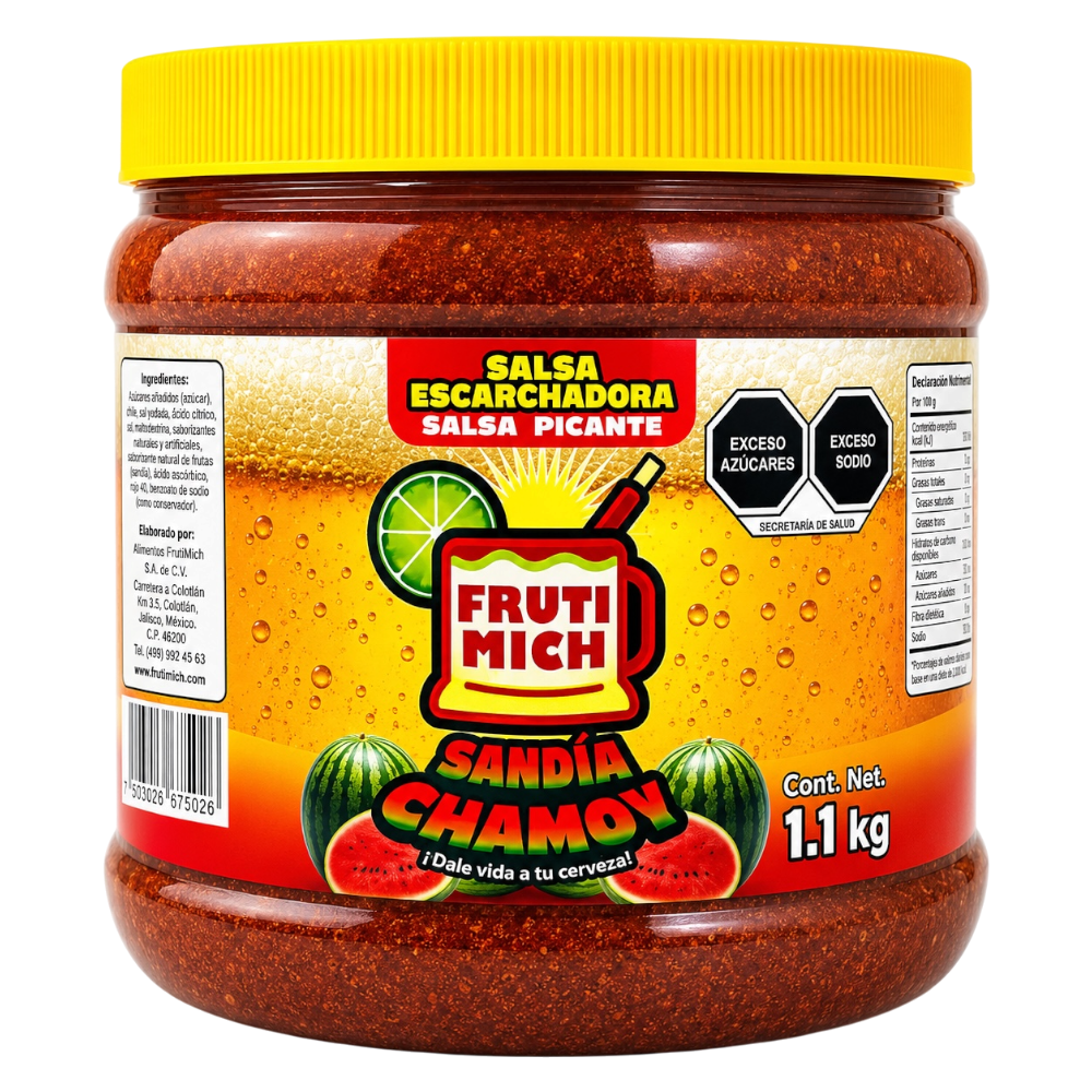 Frutimich Salsa Escarchadora Sandia Chamoy 1.1 Kg
