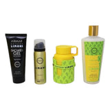 Armaf Odyssey Limoni Men Set 4pcs EDP 100ml/ Body Spray 50ml/ Shampoo 250ml/ Body Shower 100ml