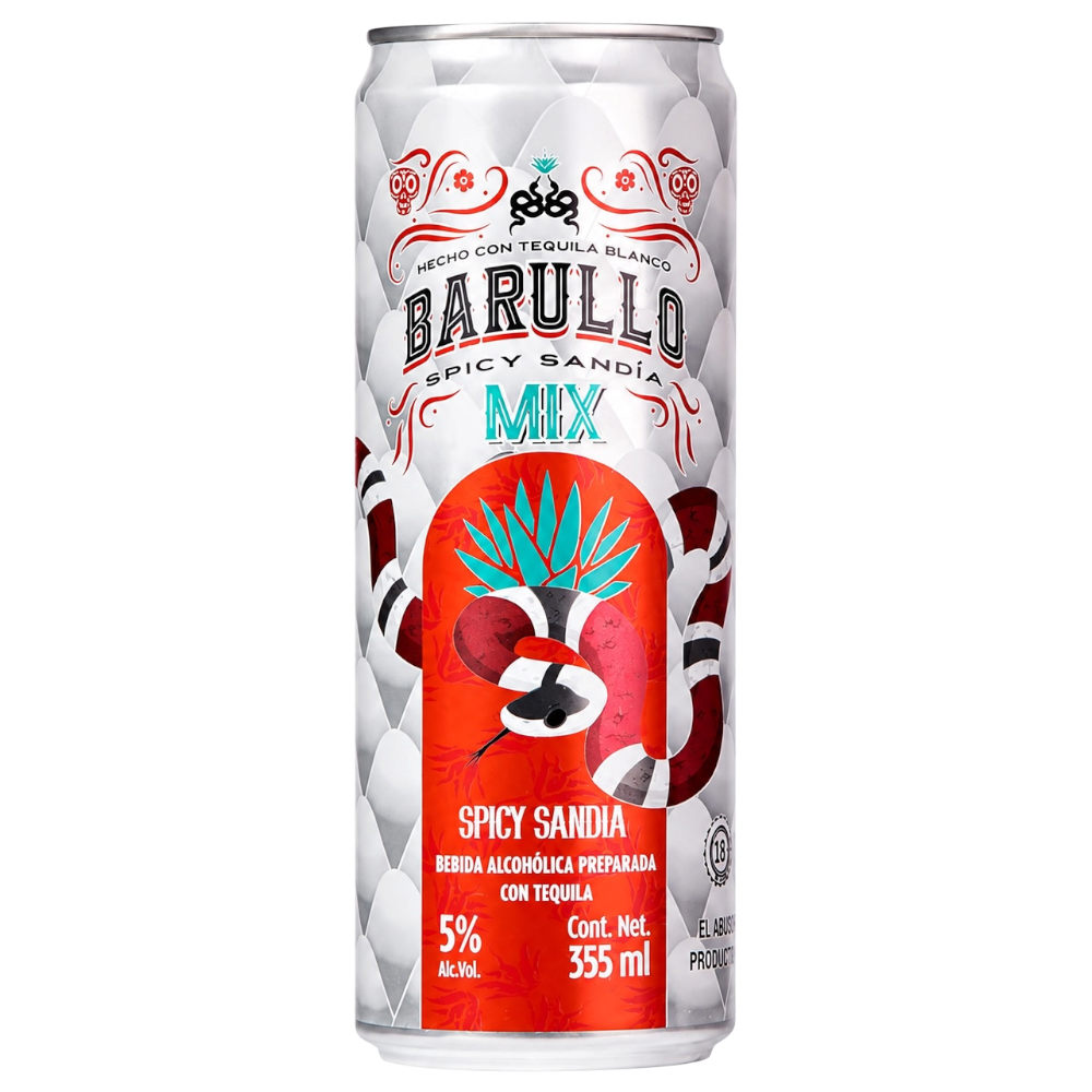 Barullo Mix Spicy Sandía Lata 12 Pack 355ml