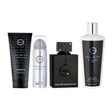 Armaf Club De Nuit Intense Men Set 4 Pz EDT 100ml/ Shampoo 248ml/ Gel De Ducha 100ml/ Body Lotion 50ml