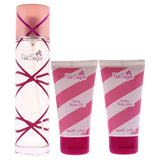 Aquolina Pink Sugar Women Set 3pz EDT 100ml + 50ml Gel De Ducha + 50ml Loción Corporal