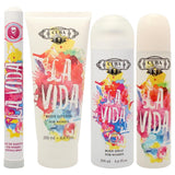 Cuba La Vida Woman 4pcs EDP 100ml/ EDP 35ml/ Spray 200ml/ Body Mist 200ml