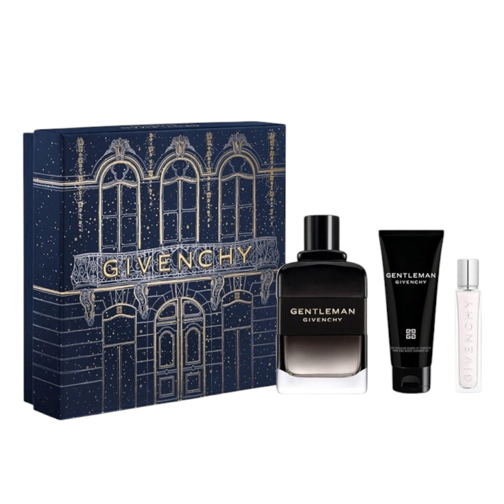 Givenchy Pi Men 3Pcs EDT 100ml/ Travel Spray 12ml/ Shower Gel 75ml
