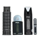 Lattafa Pride Pisa Set 3pcs Men EDP 100ml/ EDP 20ml/ Body Spray 200ml
