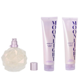 Ariana Grande Moonlight Woman Set 3pz EDT 100ml/ Crema Corporal 100ml/ Gel-Shampoo De Baño 100ml