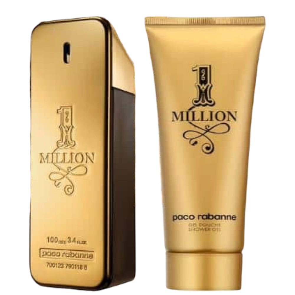 Paco Rabanne One Million 2Pcs Men EDT 100ml/ Body Gel 100ml