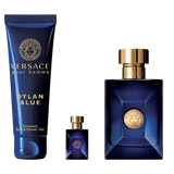 Versace Dylan Blue Men Set 3pcs EDT 100ml/ Body Gel 100ml/ Mini 10ml