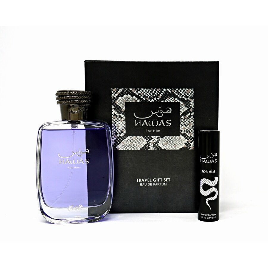 Rasasi Hawas Set 2pcs EDP 100ml/ Mini 10ml