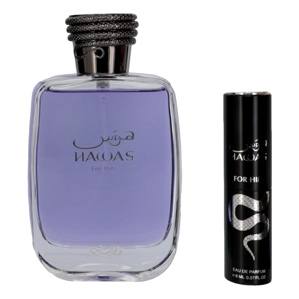 Rasasi Hawas Set 2pcs EDP 100ml/ Mini 10ml