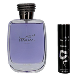 Rasasi Hawas Set 2pcs EDP 100ml/ Mini 10ml