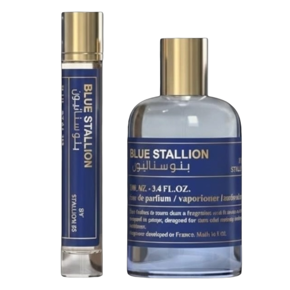 Emper Blue Stallion de Stallion 53 Unisex Set 2pcs EDP 100ml/ Mini 20ml