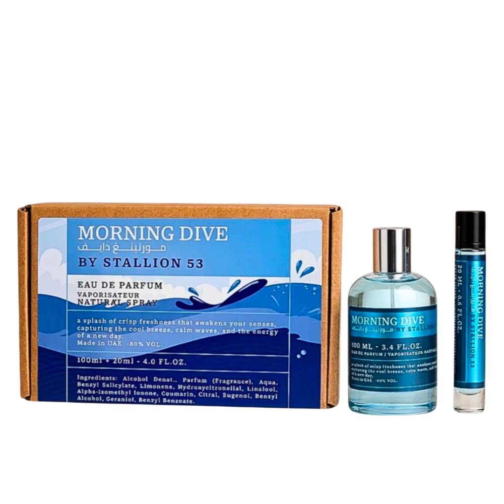 Emper Morning Dive Stallion 53 Unisex Set 2pcs EDP 100ml/ Mini 10ml