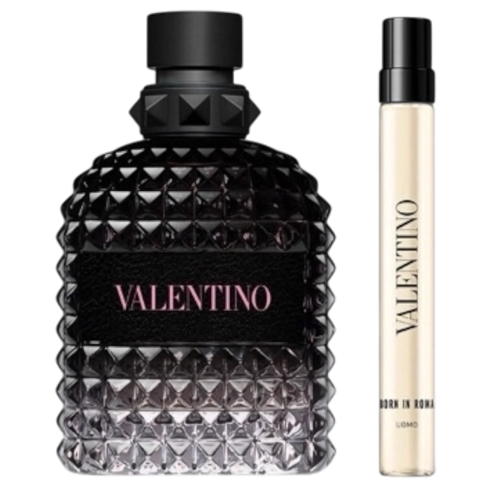 Valentino Uomo Born In Roma Men Set 2Pcs EDT 100ml/ Mini 10ml