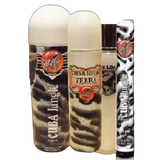 Cuba Jungle Zebra Cubeta Woman 5Pcs EDP 100ml/ Spray 200ml/ EDP 35ml/Body Lotion 135ml/ cubeta