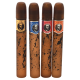 Cuba Set Classic 4 Pcs Men Blue, Gold,Red,Orange, EDT 35ml C/U