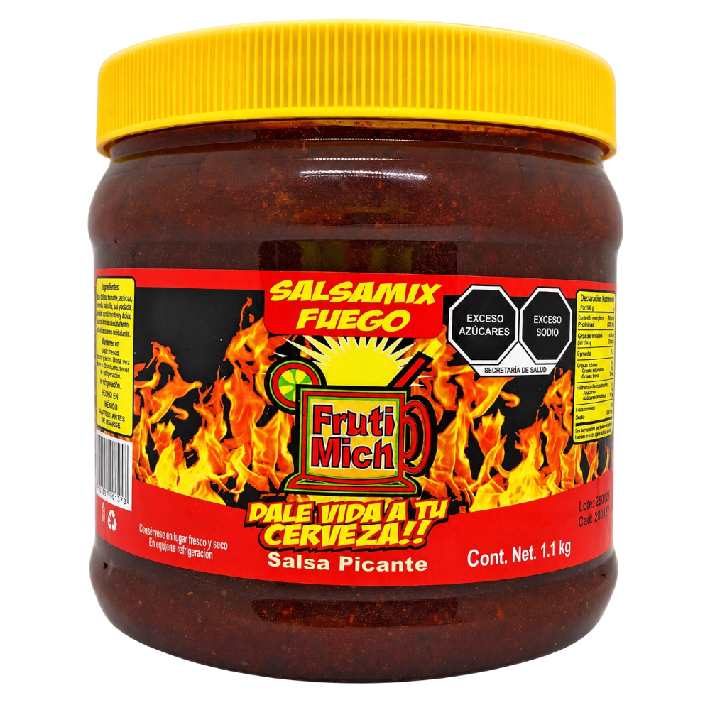 Frutimich Salsa Escarchadora Fuego 1.1 Kilos