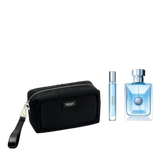 Versace Pour Homme Set 3pcs EDT 100 ml/ Mini EDT 100ml/ Bolsa