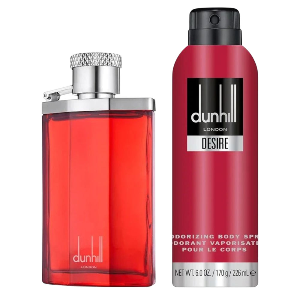 Dunhill Desire Red London Men Set 2Pz EDT 100ml/ Deo Body 226ml