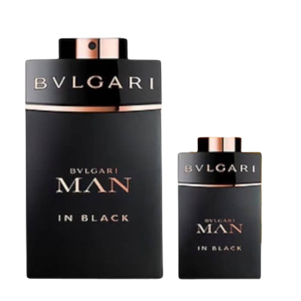 Bvlgari Man In Black Set 2 Pc Men EDP 100ml/ 15ml