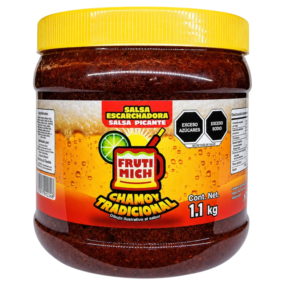 Frutimich Salsa Escarchadora Chamoy Tradicional 1.1 Kilos