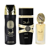 Lattafa Asad Men Set 3 Pz EDP 100ml/ Deo 200ml/ Hair Mist 50ml