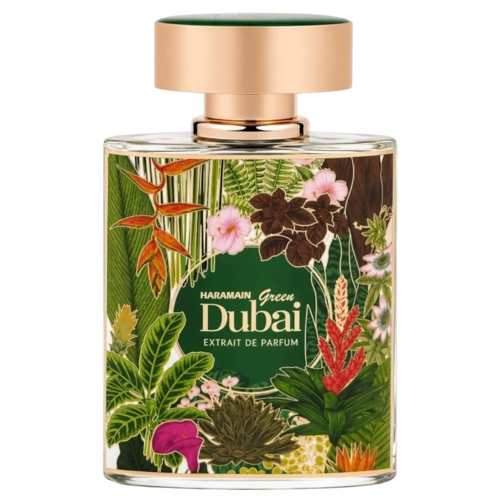 Al Haramain Amber Oud Green Dubai Unisex Extrait de Parfum 100ml
