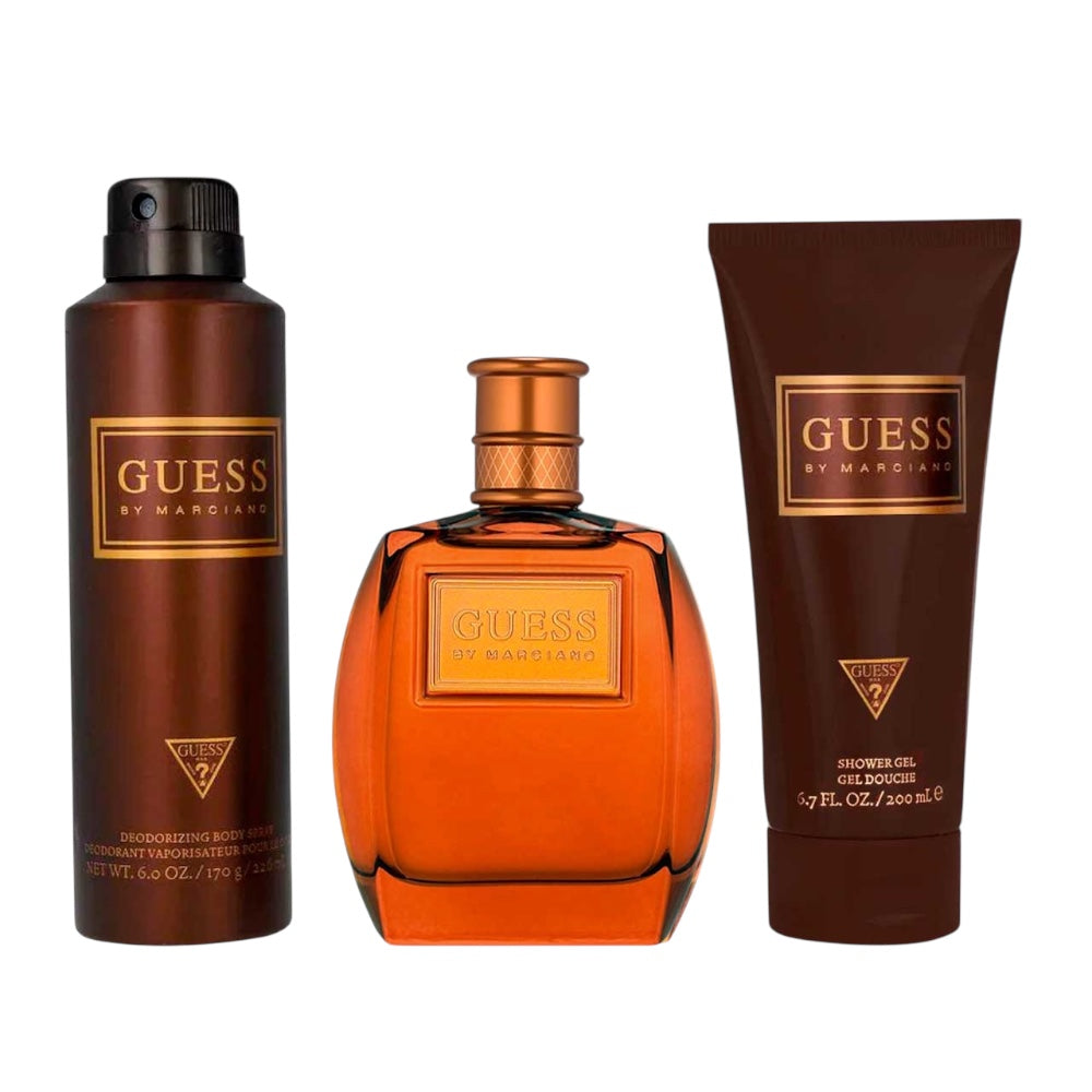 Guess Marciano Men Set 3 pz EDT 100ml/ Deo Spray body 226ml/ Shower Gel 200ml