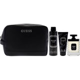 Guess Uomo Men Set 4 Pz EDT 100ml/ Deo Spray 188ml/ Gel Ducha 100ml/ Bag