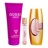 Guess Gold Woman Set 3 Pz EDT 75ml/ EDT 15ml/ Body Lotion 200ml