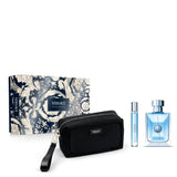 Versace Pour Homme Set 3pcs EDT 100 ml/ Mini EDT 100ml/ Bolsa