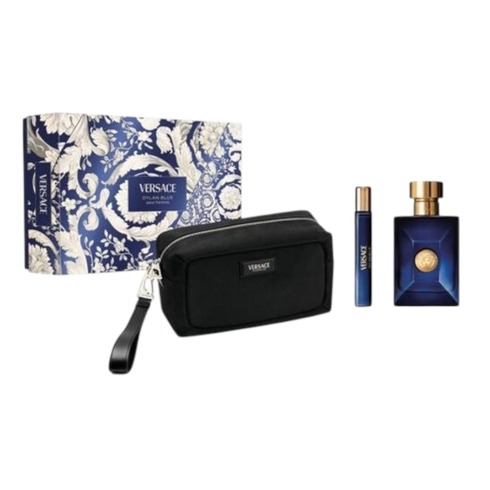 Versace Dylan Blue Set 3pcs EDT 100ml/ Mini EDP 10ml/ Bolsa