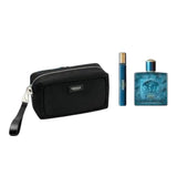 Versace Eros Men Set 3pcs EDT 100ml/ Mini EDT 10ml