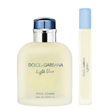 Dolce & Gabbana Light Blue Men 2 Pcs EDT 125ml/ mini 10ml