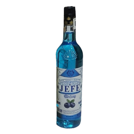 Licor De Agave El Jefe Blueberry 1 Litro