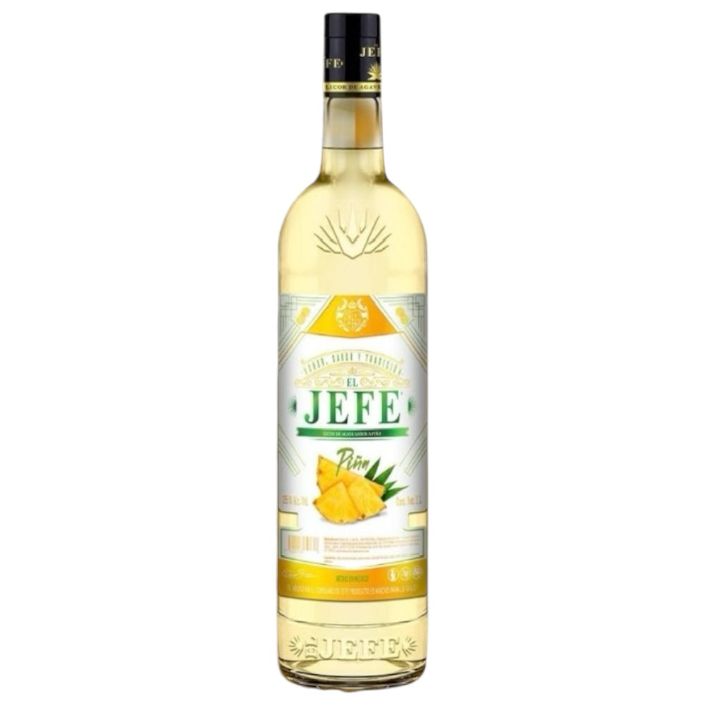 Licor De Agave El Jefe Piña 1 Litro